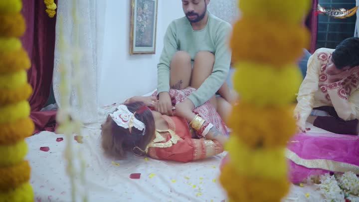 Screenshot Of Wedding Night (2024) Hindi GoddesMahi Short Films